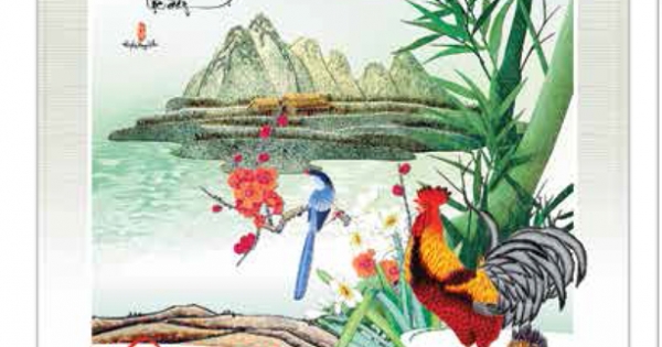 Lịch 5 Tờ Nẹp Thiếc Tú Trúc VL - 85 - In Quảng Cáo Logo Theo Yêu Cầu