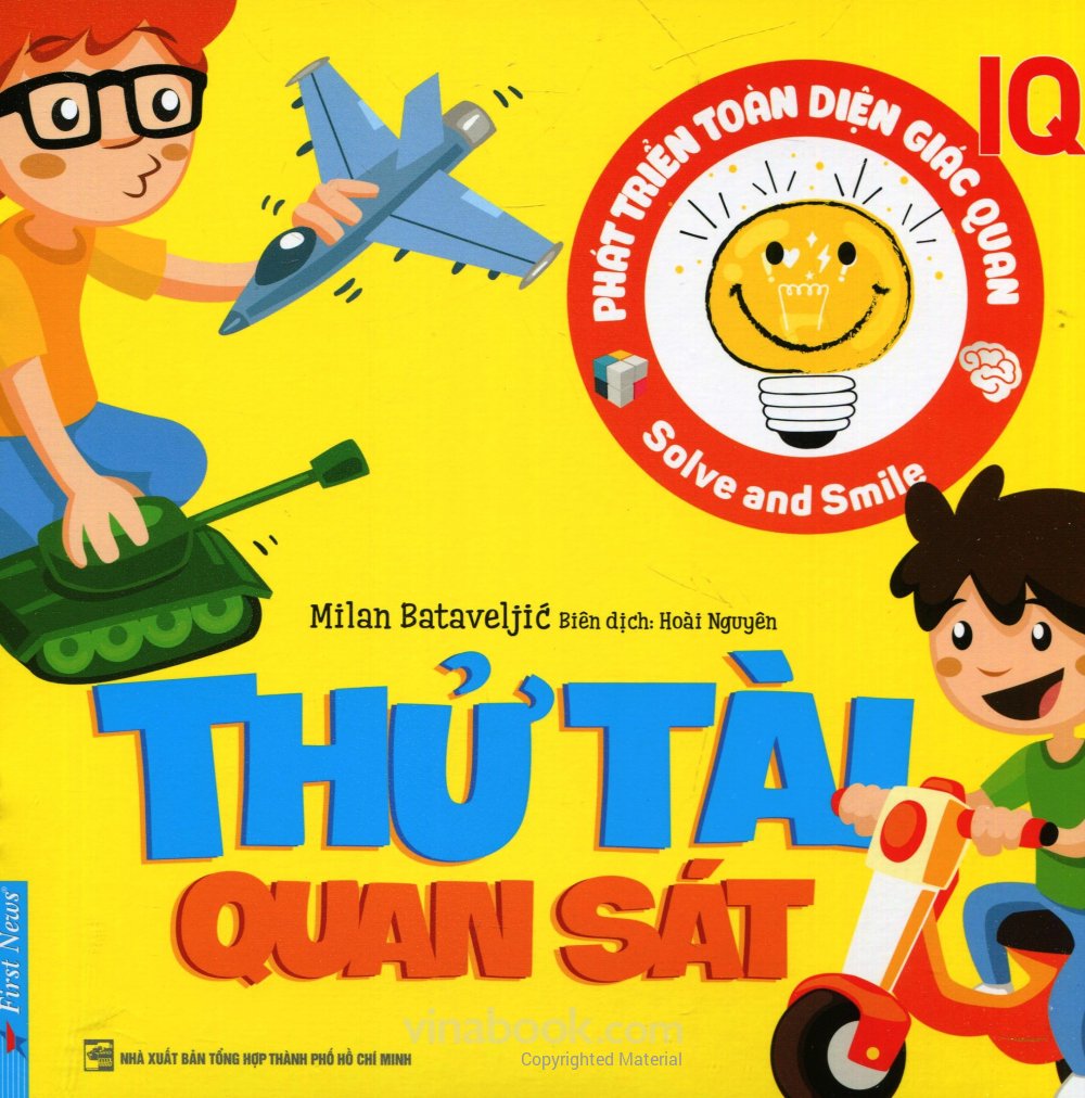 Phát Triển IQ Toàn Diện Giác Quan - Thử Tài Quan Sát