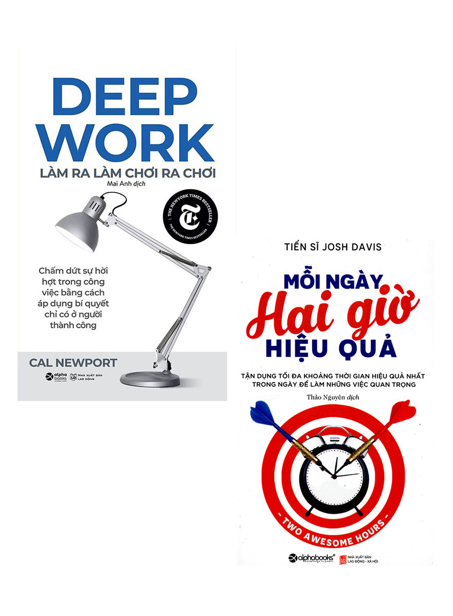 Combo Mỗi Ngày Hai Giờ Hiệu Quả + Làm Ra Làm Chơi Ra Chơi (Bộ 2 Cuốn)