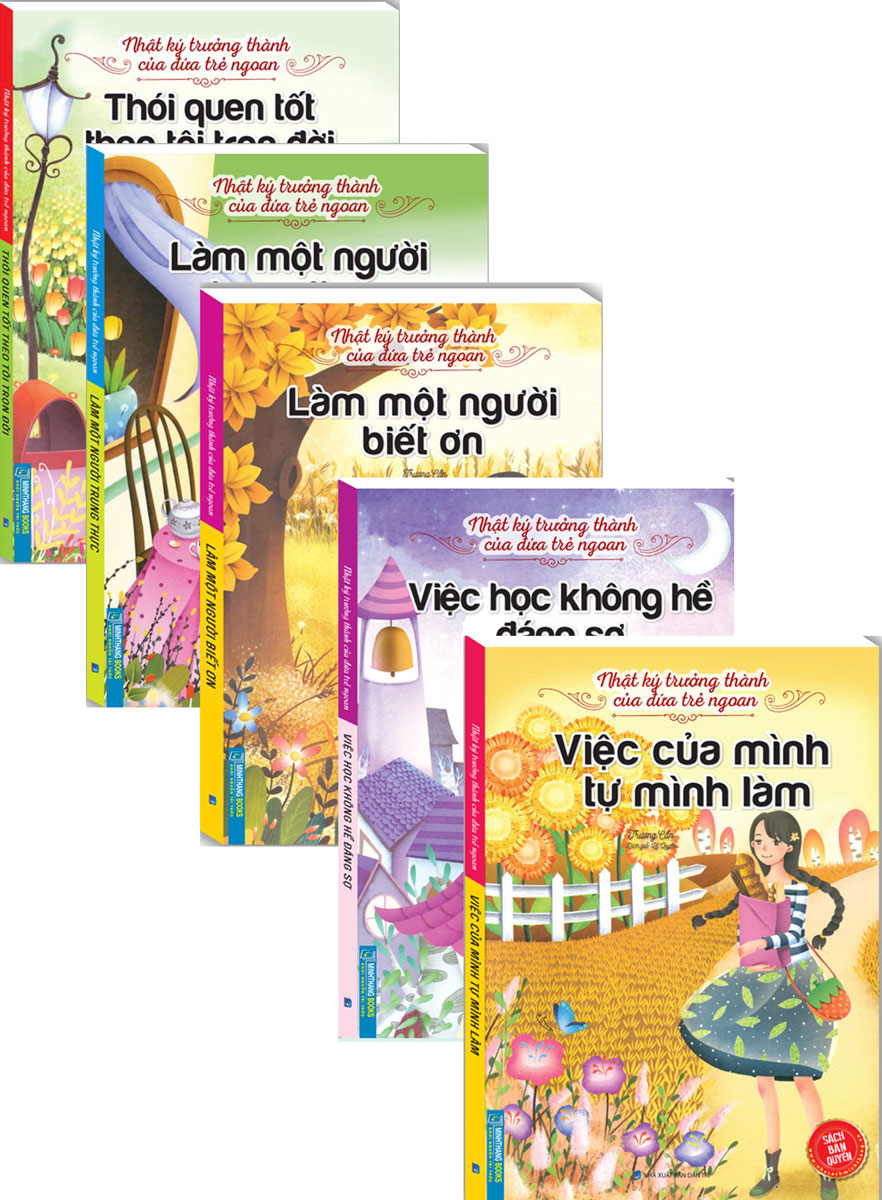 Combo Nhật Ký Trưởng Thành Phần 1 (Bộ 5 Cuốn)