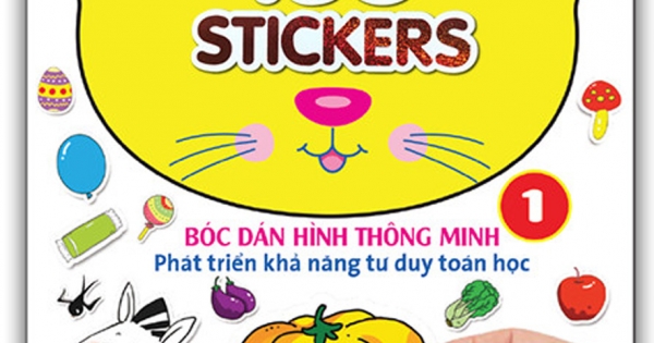 Bóc Dán Hình Thông Minh Phát Triển Khả Năng Tư Duy Toán Học - 168 Sticker (Quyển 1)