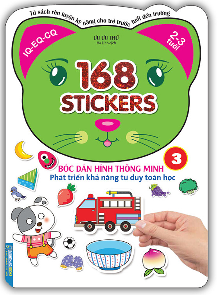 Bóc Dán Hình Thông Minh Phát Triển Khả Năng Tư Duy Toán Học - 168 Sticker (Quyển 3)