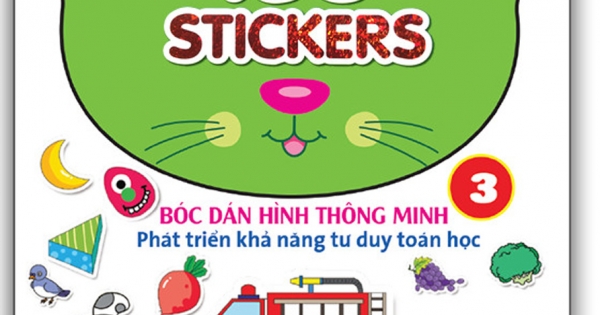 Bóc Dán Hình Thông Minh Phát Triển Khả Năng Tư Duy Toán Học - 168 Sticker (Quyển 3)