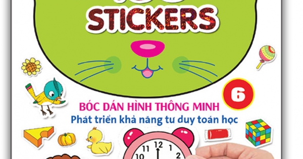 Bóc Dán Hình Thông Minh Phát Triển Khả Năng Tư Duy Toán Học - 168 Sticker (Quyển 6)