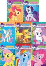 ComBo My Little Pony - Jumbo Tô Màu Và Các Trò Chơi - Có Đề Can Dán (Bộ 8 Cuốn)