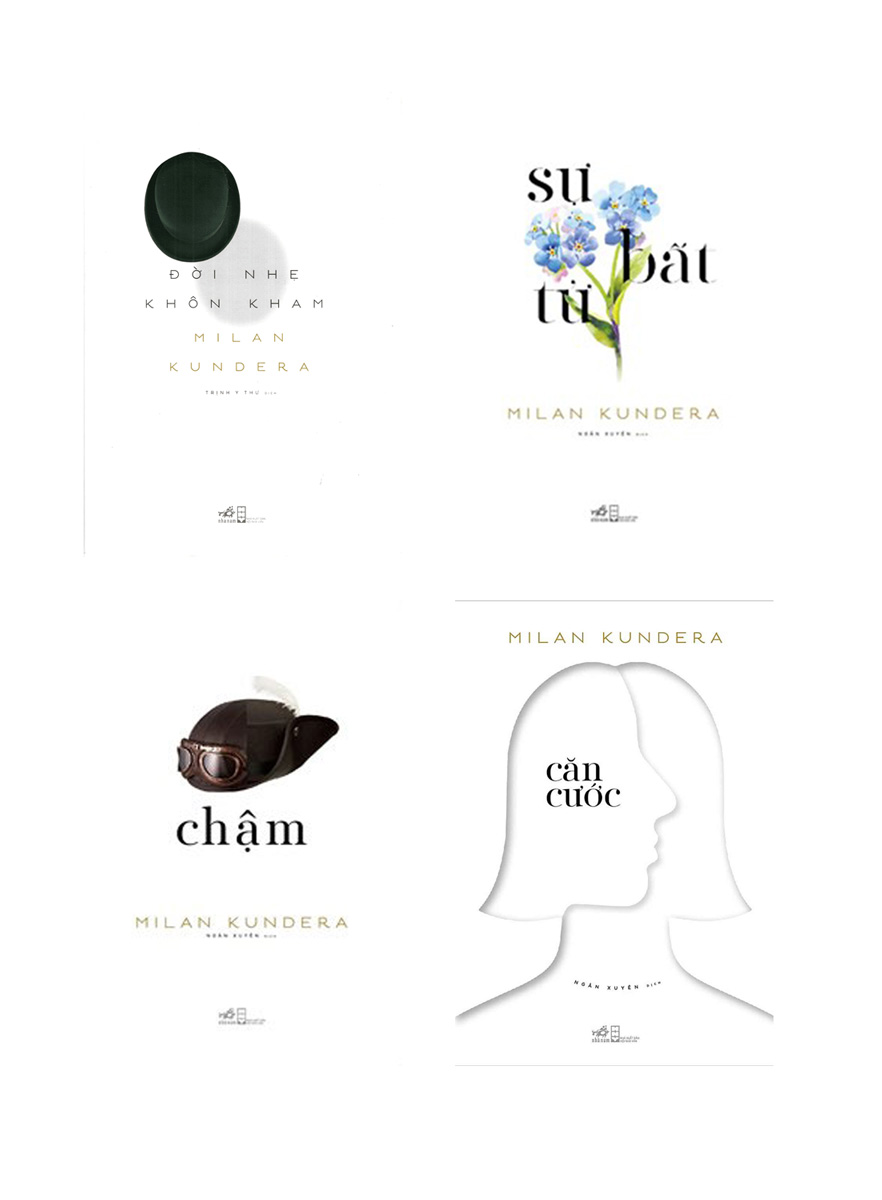 Bộ Sách Của Tác Giả Milan Kundera (Bộ 4 Cuốn)