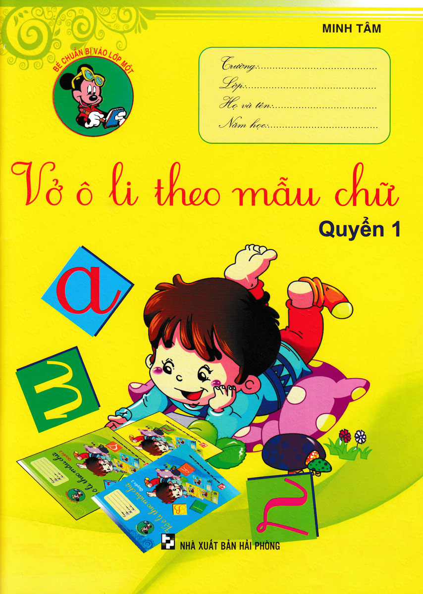 Vở Ô Li Theo Mẫu Chữ - Quyển 1