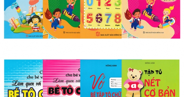 Bộ Sách Chuẩn Bị Cho Bé Vào Lớp 1 (Bộ 8 Cuốn)