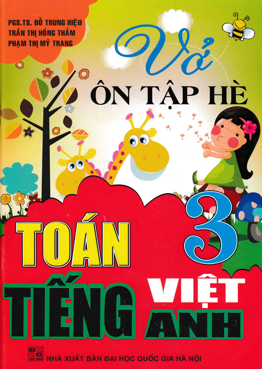 Vở Ôn Tập Hè - Toán - Tiếng Việt - Tiếng Anh Lớp 3