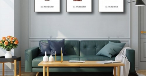 Tranh Canvas Treo Tường Hươu Nâu Cách Điệu