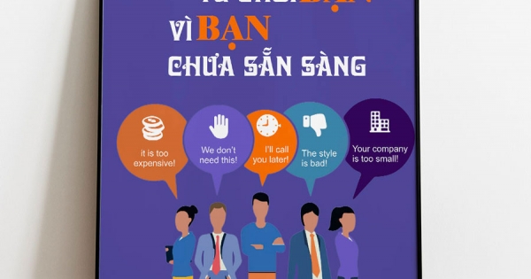 Tranh Canvas Treo Tường Khách Hàng Từ Chối Bạn Vì Bạn Chưa Sẵn Sàng