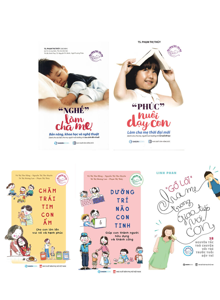 Combo Cẩm Nang Làm Cha Mẹ Xuất Sắc (Bộ 5 Cuốn)