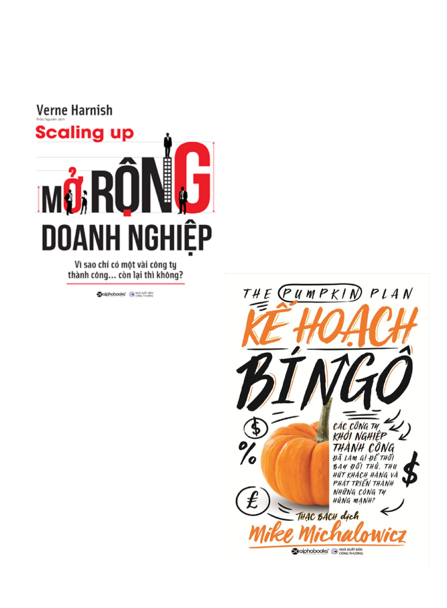 Combo Mở Rộng Doanh Nghiệp + Kế Hoạch Bí Ngô (Bộ 2 Cuốn)
