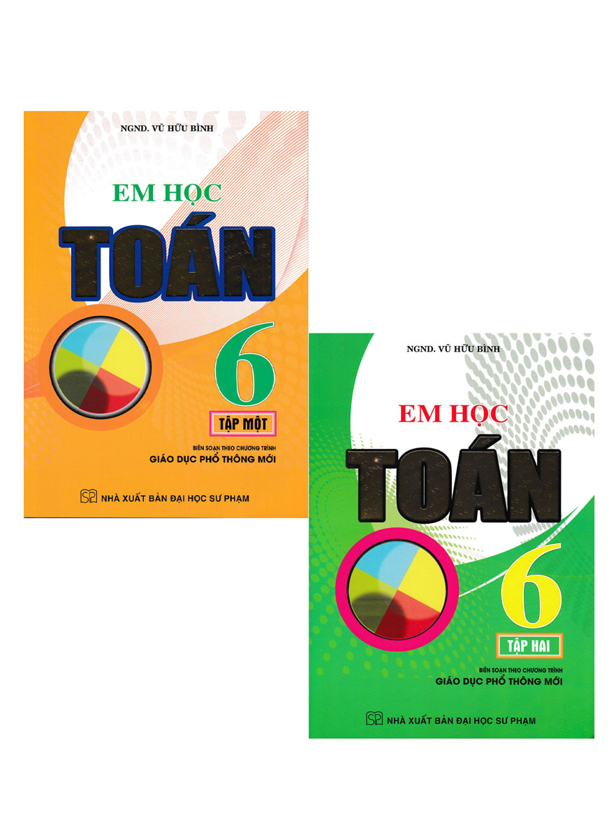 Combo Em Học Toán 6 - Tập 1+2 (Theo Chương Trình Giáo Dục Phổ Thông Mới)