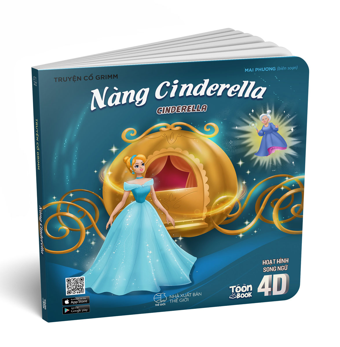 Hoạt Hình Song Ngữ 4D - Nàng Cinderella