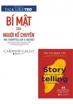Combo Sách Bí Mật Của Người Kể Chuyện + Storytelling - Nghệ Thuật Thuyết Trình Bằng Câu Chuyện (Bộ 2 Cuốn)