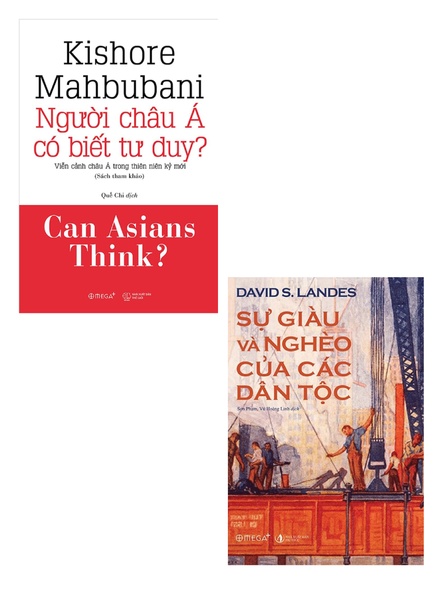 Combo Sách Người Châu Á Có Biết Tư Duy? + Sự Giàu Và Nghèo Của Các Dân Tộc (Bộ 2 Cuốn)