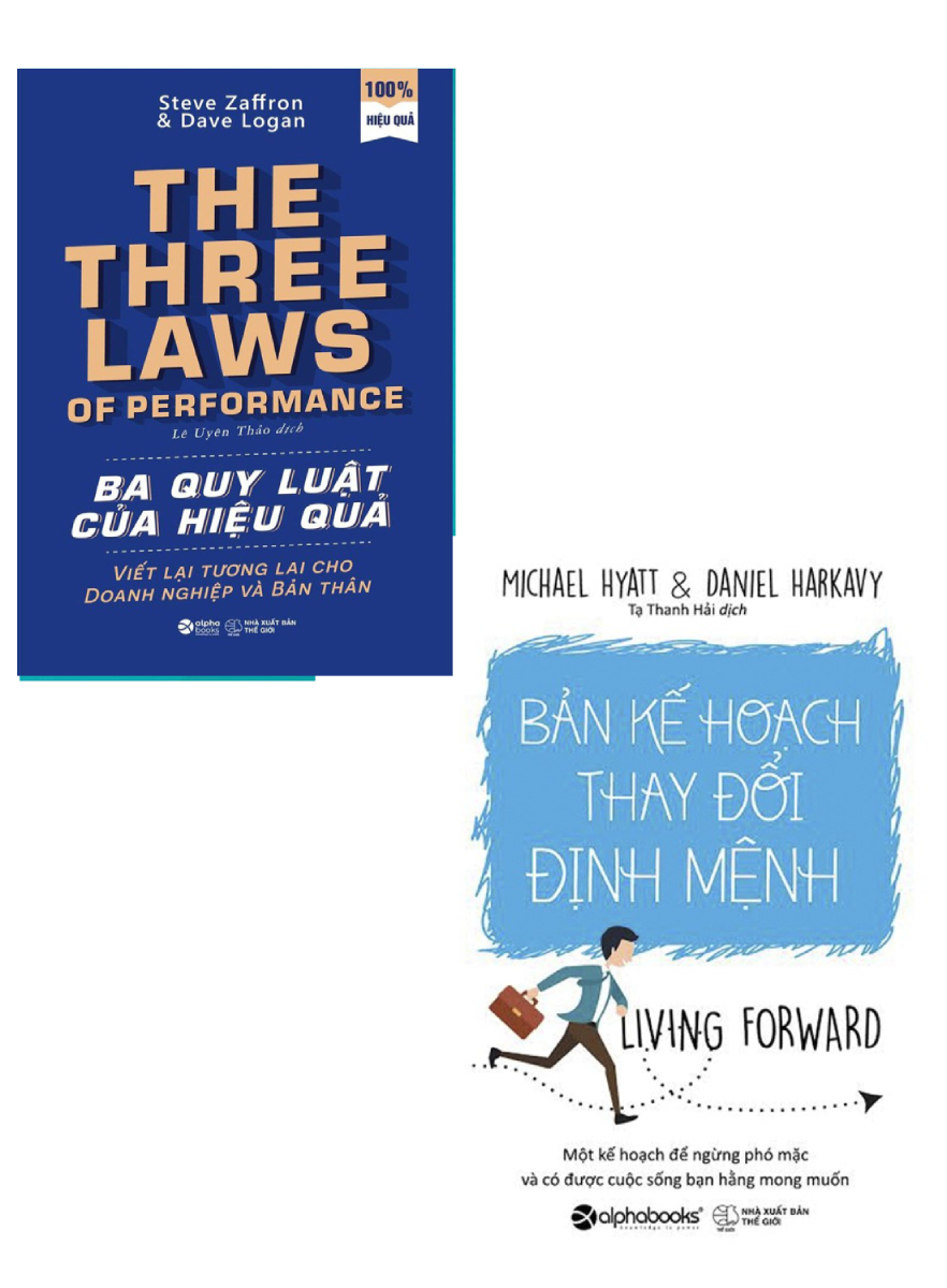 Combo Sách Ba Quy Luật Của Hiệu Quả + Bản Kế Hoạch Thay Đổi Định Mệnh (Bộ 2 Cuốn)