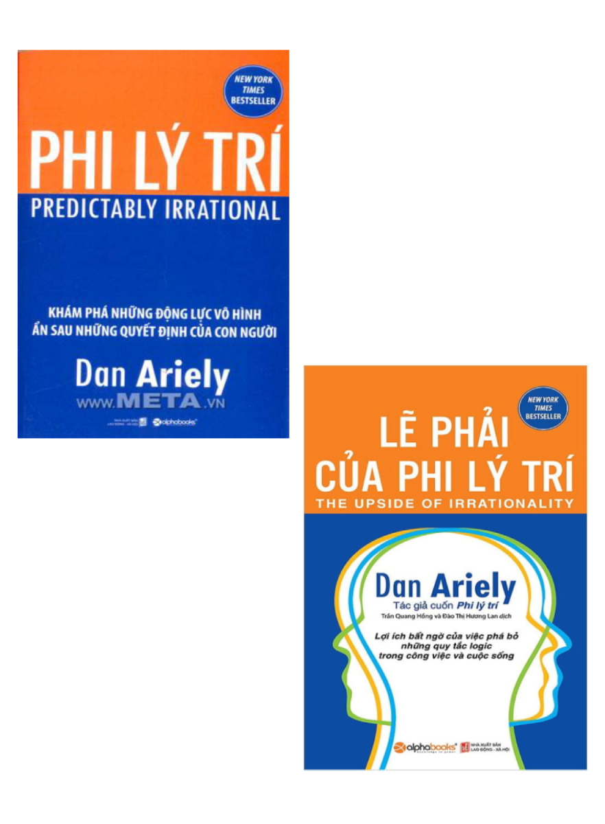 Combo Sách Phi Lý Trí + Lẽ Phải Của Phi Lý Trí (Bộ 2 Cuốn)