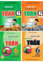 Combo Phương Pháp Giải Bài Tập Toán 6 + Bài Tập Em Học Toán Lớp 6 - Theo Chương Trình Giáo Dục Phổ Thông Mới (Bộ 4 Cuốn)