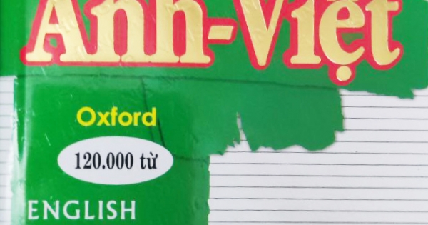 Từ Điển Anh - Việt 120.000 Từ (Bìa Mềm)