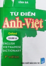 Từ Điển Anh - Việt 120.000 Từ (Bìa Mềm)