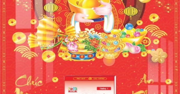 Lịch Gỗ Tráng Gương Treo Tường Laminate 2025 Ông Thần Tài (40 Cm x 60 Cm) - In Quảng Cáo Logo Theo Yêu Cầu