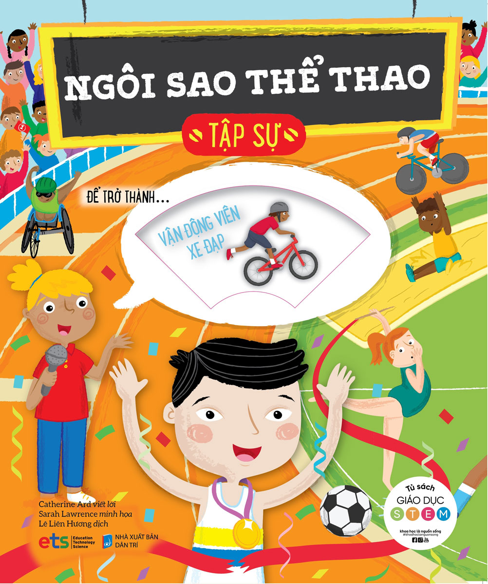 Tủ Sách Giáo Dục Stem - Ngôi Sao Thể Thao Tập Sự