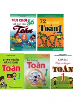 Combo Bồi Dưỡng Và Phát Triển Năng Lực Toán Học Lớp 1 (Bộ 5 Cuốn)