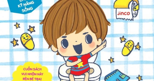 Ehon Kỹ Năng Sống - Bé Trai Đi Toilet