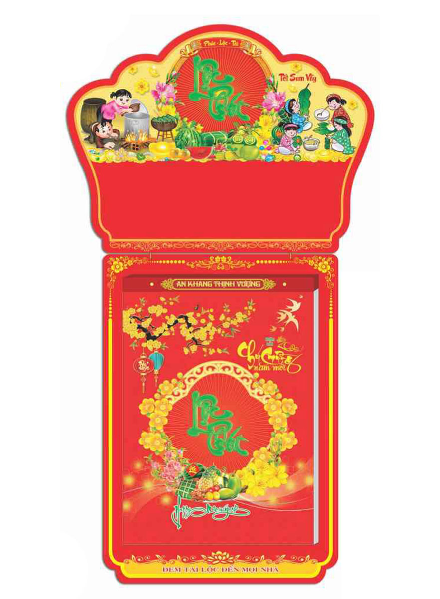 Lịch Bloc Đại Đặc Biệt 2022 (16 x 24cm) - Lộc Phát Trường Hưng - HNS16