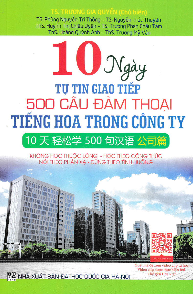 10 Ngày Tự Tin Giao Tiếp 500 Câu Đàm Thoại Tiếng Hoa