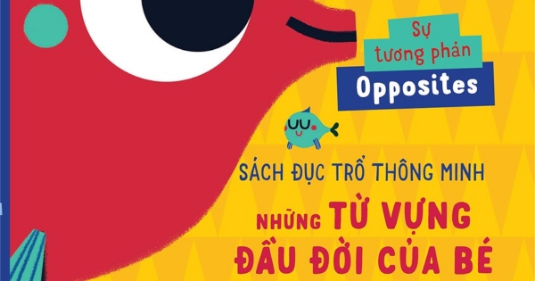 Sách Đục Trổ Thông Minh - Những Từ Vựng Đầu Đời Của Bé - Sự Tương Phản