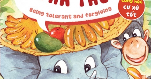 Truyện Tranh Song Ngữ Việt-Anh Dành Cho Trẻ Em - Cùng Học Cư Xử Tốt - Bé Học Khoan Dung Và Tha Thứ