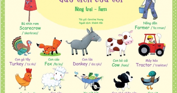 Cuốn Sách Từ Vựng Đầu Tiên Của Tôi - My First Word Book - Nông Trại