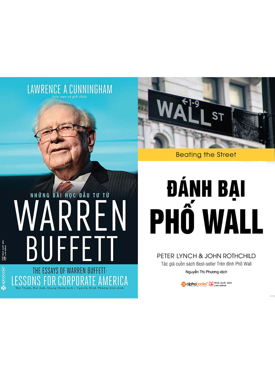 Combo Đánh Bại Phố Wall + Những Bài Học Đầu Tư Từ Warren Buffett