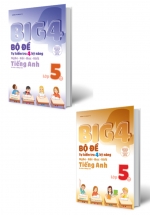 Combo Big 4 Bộ Đề Tự Kiểm Tra 4 Kỹ Năng Nghe - Nói - Đọc - Viết Tiếng Anh Lớp 5 Tập 1+2 (Bộ 2 Cuốn)