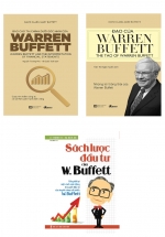 Combo Đầu Tư Cùng Warren Buffett: Sách Lược Đầu Tư Của W. Buffett + Đạo Của Warren Buffett + Báo Cáo Tài Chính Dưới Góc Nhìn Của Warren Buffett (Bộ 3 Cuốn)