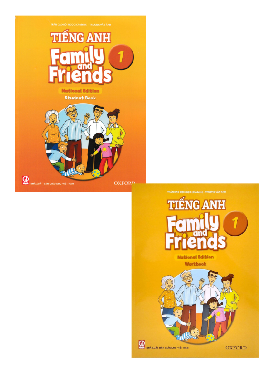 Combo Tiếng Anh 1 - Family And Friends (National Edition) (Bộ 2 Cuốn)