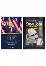 Combo Steve Jobs - Sức Mạnh Của Sự Khác Biệt + Donald Trump - Sự Lựa Chọn Lịch Sử Của Nước Mỹ (Bộ 2 Cuốn)