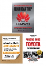 Combo Bộ Sách Kinh Điển Dành Cho Các Nhà Quản Trị - Tham Khảo Những Mô Hình Quản Trị Ưu Việt Của Các Công Ty Đột Phá Thế Giới (Quân Đoàn Thép Huawei + Phương Thức Toyota + Phương Thức Amazon) (Bộ 3 Cuốn)