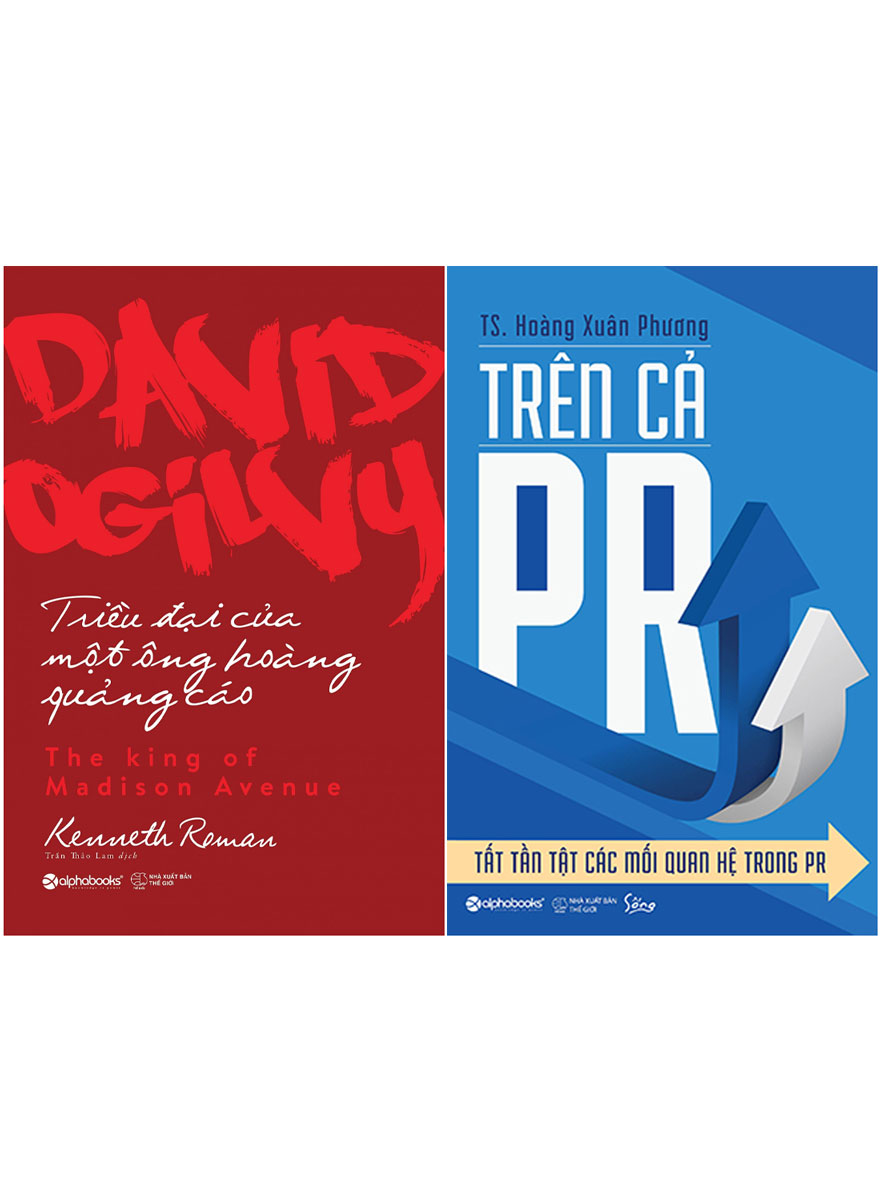 Combo 2 Cuốn Sách Hay Về Marketing Và Bán Hàng: Trên Cả PR - Tất Tần Tật Các Mối Quan Hệ Trong PR + David Ogilvy - Triều Đại Của Một Ông Hoàng Quảng Cáo