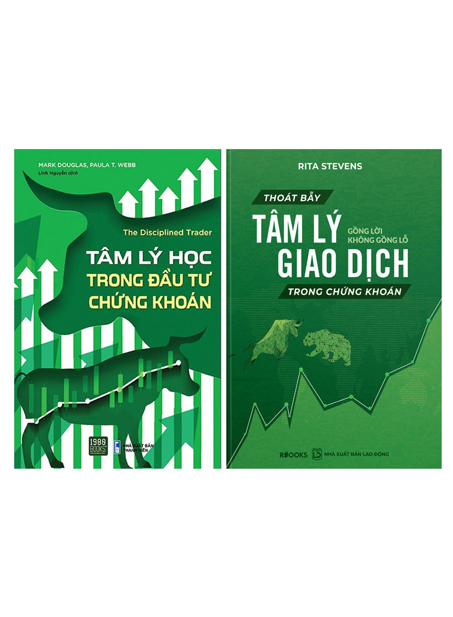 Combo Tâm Lý Học Trong Đầu Tư Chứng Khoán + Thoát Bẫy Tâm Lý Giao Dịch Trong Chứng Khoán - Gồng Lời Không Gồng Lỗ (Bộ 2 Cuốn)