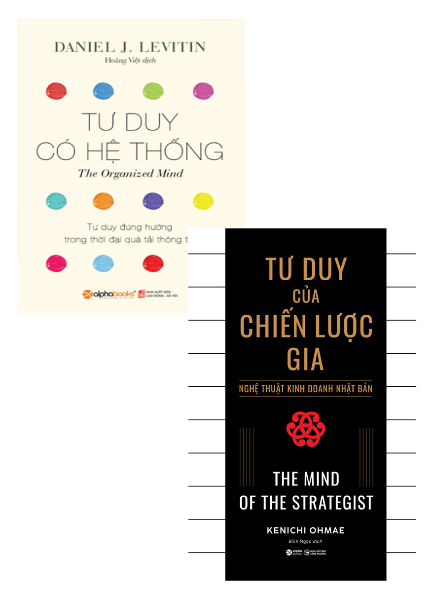 Combo Sách Kỹ Năng Tư Duy: Tư Duy Có Hệ Thống + Tư Duy Của Chiến Lược Gia (Bộ 2 Cuốn)
