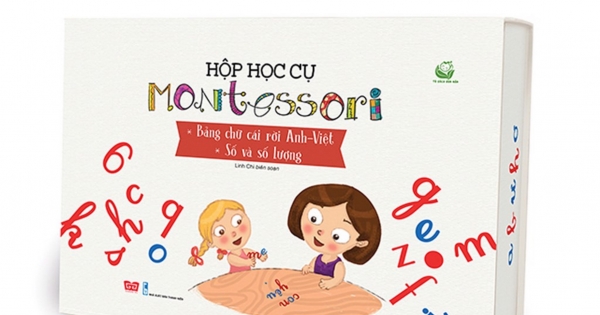 Hộp Học Cụ Montessori - Bảng Chữ Cái Rời Anh-Việt: Số Và Số Lượng