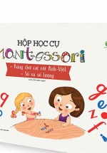 Hộp Học Cụ Montessori - Bảng Chữ Cái Rời Anh-Việt: Số Và Số Lượng