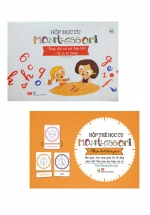 Combo Hộp Học Cụ Montessori: Nhận Biết Thời Gian + Bảng Chữ Cái Rời Anh-Việt: Số Và Số Lượng (Bộ 2 Hộp)