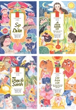 Combo Cổ Tích Việt Nam - Vietnamese Fairy Tales (Bộ 4 Cuốn)