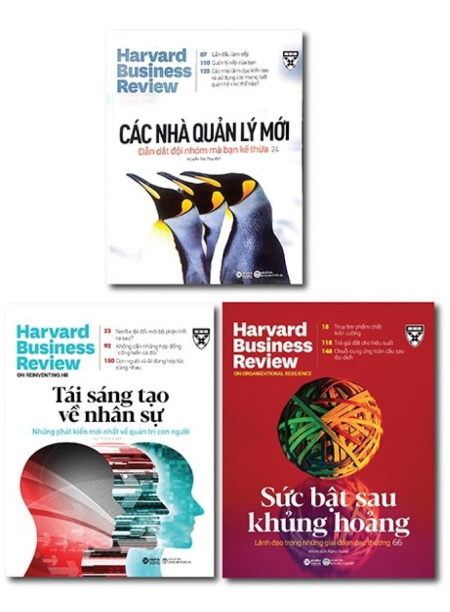 Bộ Sách Hbr Onpoint 2021 - Sức Bật Sau Khủng Hoảng (Bộ 3 Cuốn)