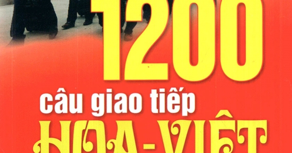 1200 Câu Giao Tiếp Hoa - Việt (Tặng Kèm CD)